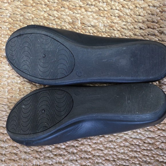 Harborside Anabel Comfort Slip-On Ballet Flats Black Womens 9 Trendy Neutral EUC - Picture 9 of 9